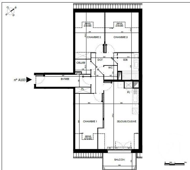 Appartement T4 à vendre - 4 pièces - 78.65 m2 - AMBLETEUSE - 62 - NORD-PAS-DE-CALAIS - Century 21 La Concorde