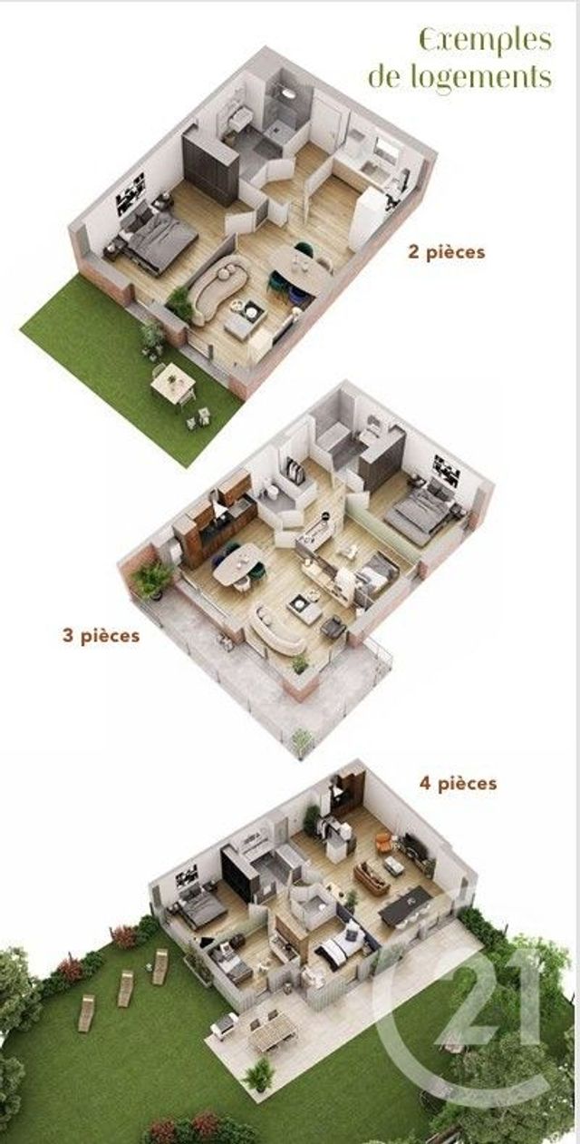 Appartement T4 à vendre - 4 pièces - 96.35 m2 - MONTREUIL SUR MER - 62 - NORD-PAS-DE-CALAIS - Century 21 La Concorde