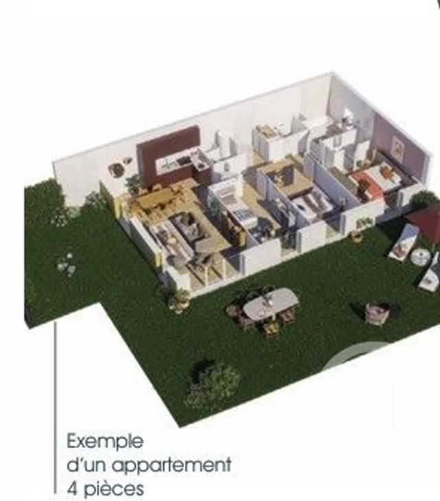 Appartement T4 à vendre - 4 pièces - 83.29 m2 - BOULOGNE SUR MER - 62 - NORD-PAS-DE-CALAIS - Century 21 La Concorde