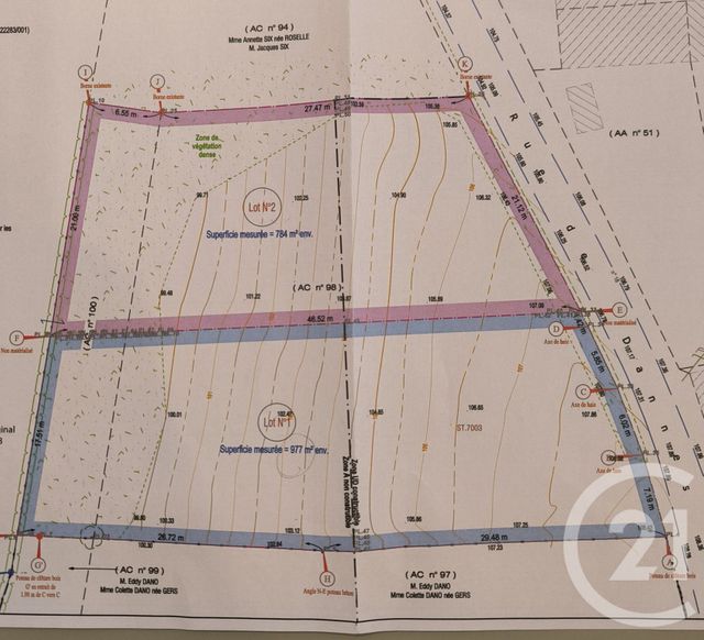 terrain à vendre - 784.0 m2 - WIDEHEM - 62 - NORD-PAS-DE-CALAIS - Century 21 La Concorde